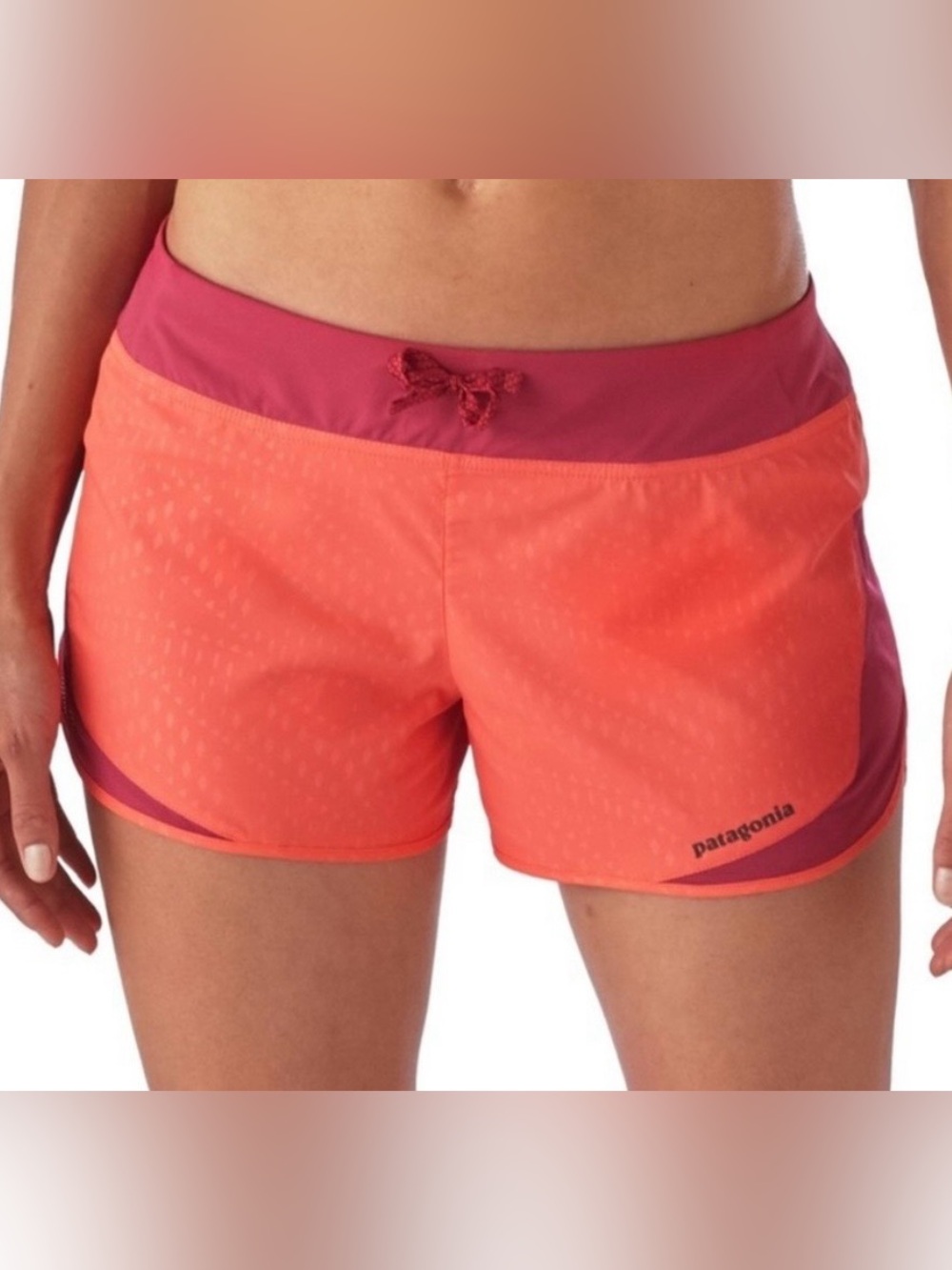 Patagonia Strider Running Shorts Oxide Red Size S